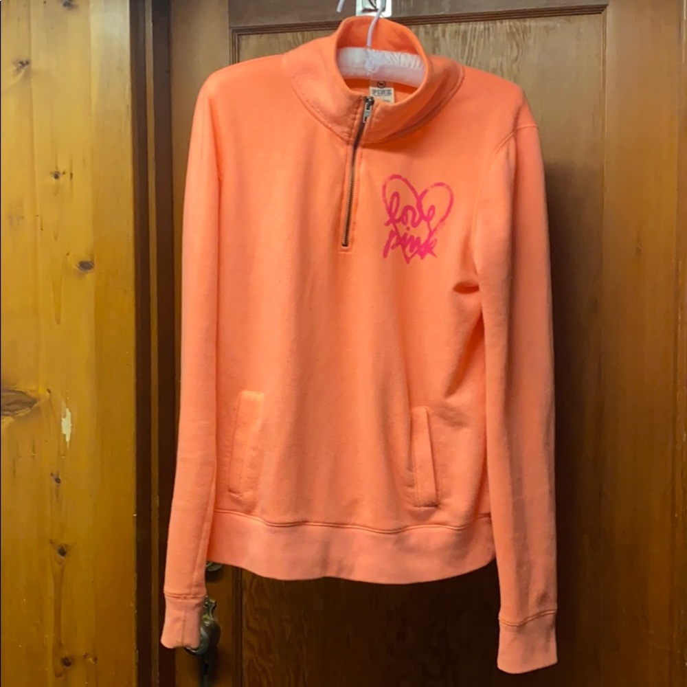 Bright Coral PINK Victoria’s Secret Sweatshirt